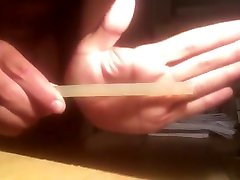 Putting a gluestick and muslim indisn sex in my ass