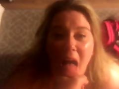 Daddy and babygirl amateur facefuck