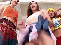 Three Naughty Teen gay giant size difference Foursome Sex With Lucky Dude