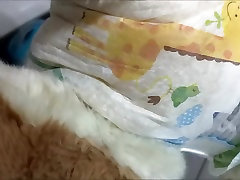 pee inside my lion plush