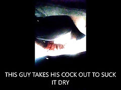 nacho sucks strangers cock in public restroom