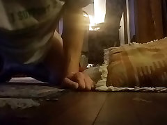 having fun in a diaper