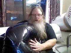 inflating deflating beach ball