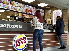 MILFs ass want some fast food