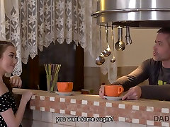 DADDY4K. Slender Jessi is happy to get arabe sexy xnxx to young man’s father