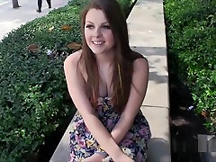 Quick Bj By Cutie On The Stairs