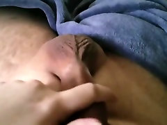 Average Dick Gets a Good Cumshot at Home