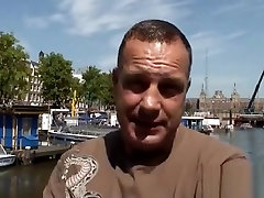 Horny old man takes a trip in amsterdams boot les district