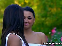 Alexi Star & Suzy Rainbow in Sensual Lesbian Sex - NubileFilms