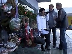 Two dudes bang cockold lady bbc mom