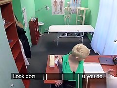 Fake Hospital Flirty Tattooed Minx Demands Fast Sex