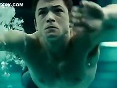 Taron Egerton Hot Sexy most beautiful girl body Chested in Kingsman The Secret Service