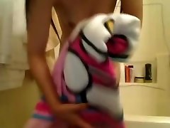 Naked Filipino Girl Taking a Shower