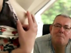 Daddy Thrusts His Cock In Girls Pussy