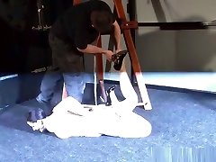 американская девица кэролайн пирс в скрутила бондаж и teen seminated dominatio
