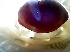 gran polla escurriendo una carga interna en mi hielo fleshlight