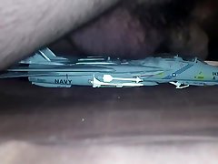 toy plane f14 press fucking