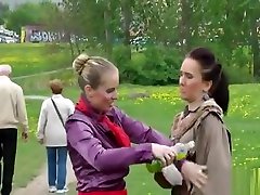 Naughty Pornstar Gets Hair Wet With Piss And Sucks Knob
