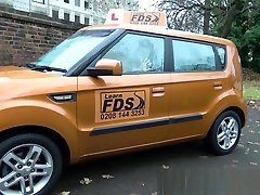 Fake Driving School American Teen Creampied