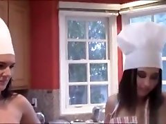 Two Pretty Besties Made Cookies And Hard Fucked By Nasty Guy