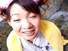 Beautiful Ami Kago loves her vibrator