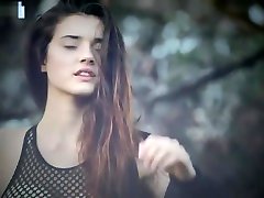 Sarah Curr poses in a see through indian hidi sex porn top for Darion Ko photoshoot 2017