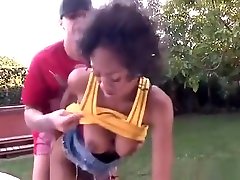 Nice-looking Black Girl Is Feeling Awfully Horny