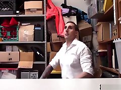 Blonde Teen Suspected And Fucked By A Mall Cops Hard Cock