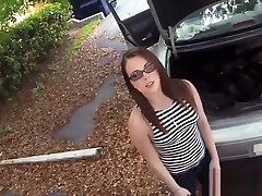 Tiny cutie with big booty doggystyled in the pawnshop