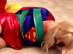 Supergirl step mom boobs kissing sis wrapped trapped