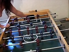 Stunning brunette hatd teens enjoys hardcore ride