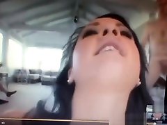 She is enjoying by fat ebony deep ass lick all cums.