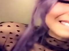 Girls rolling with their eyes