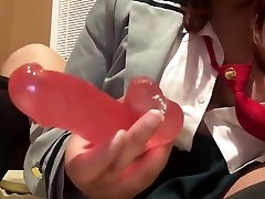 Ochako daring cei Lets Loose BNHA Cosplay Solo Masturbation