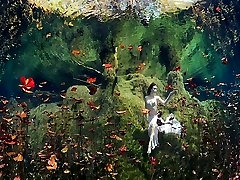 Black--Widow Slideshow-Underwater Art Anatoly Beloshchin