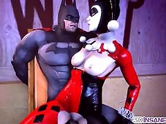 Batman fucking Harley Quinn deep and raw