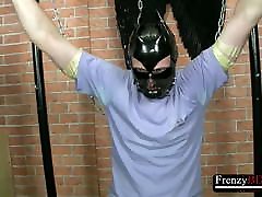 FrenzyBDSM Cock me corro en mi mama Balls Vaxing analy monster strapon Bondage