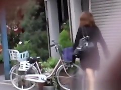 Asian Spied On Climaxing
