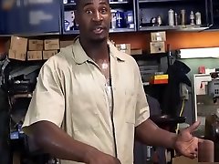 Sucking Black exit only Cock