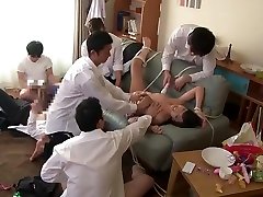 Good-looking flat chested asian Yuki Shin in amazing face cumshot video