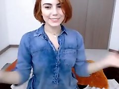 exotique amateur de petits seins, doigté, tête rouge clip show