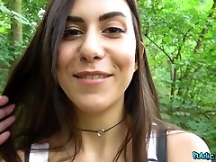 Horny Sexy Tourist Fucked In Forest - PublicAgent