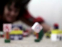 Demoness Giantess Crushes Tiny Town