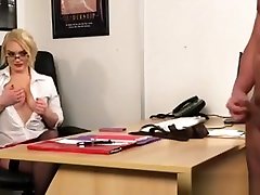 Cfnm Blonde Flashes Tits