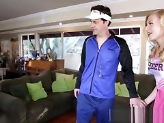 Naughty Teen Cheer raptor girl Picked Up By Dirty Old Man