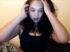 Pretty Black girl xnxx sekandal and cupping her tongue-2