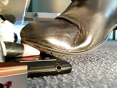 My little finger as a foot switch
