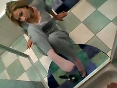 wetlook footjob
