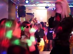 Rookie partybabes dancing and flashing