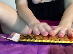 湿连裤袜-Hotwife金星多重高潮和恋物癖对象拳击